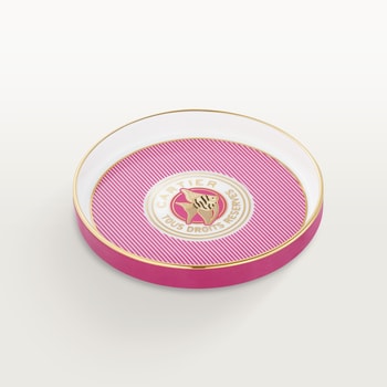 Cartier Characters round tray, small model Cartier Characters round tray, small model