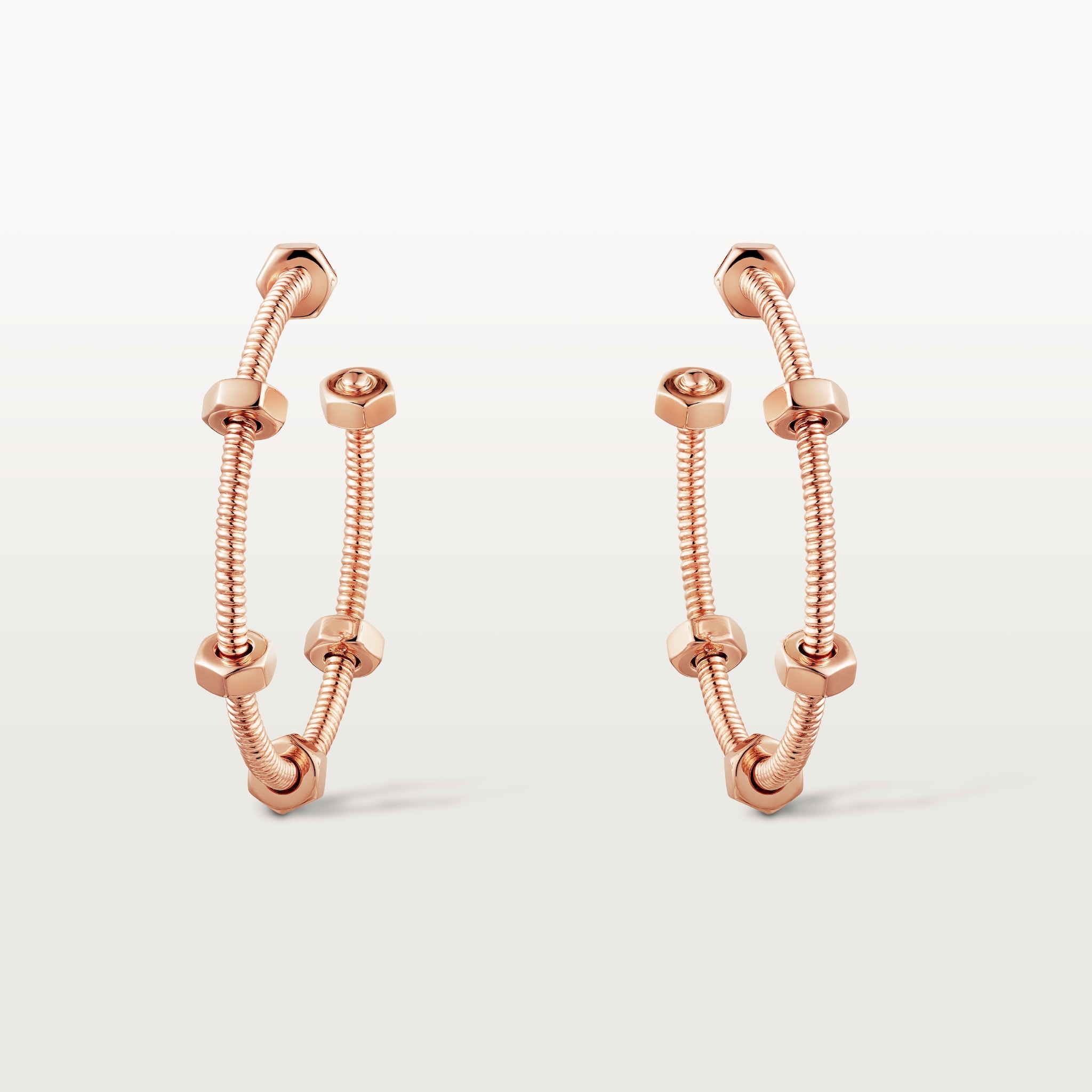 Ecrou de Cartier hoop earrings