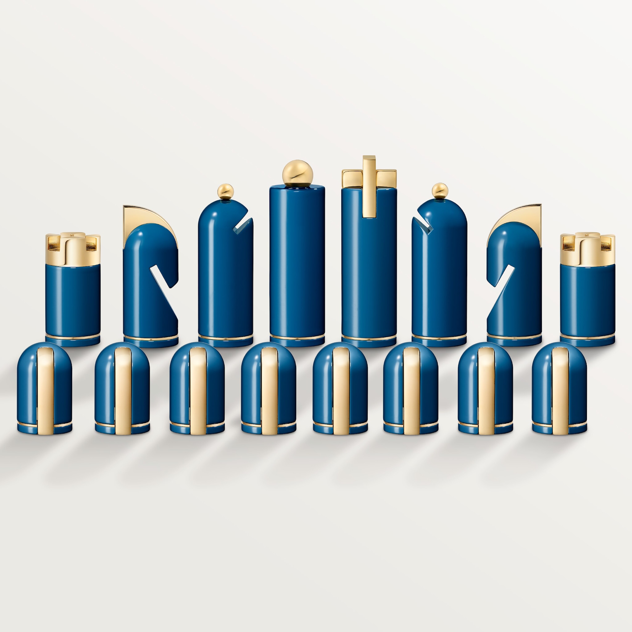 Cartier G&eacute;om&eacute;trique Chess Set