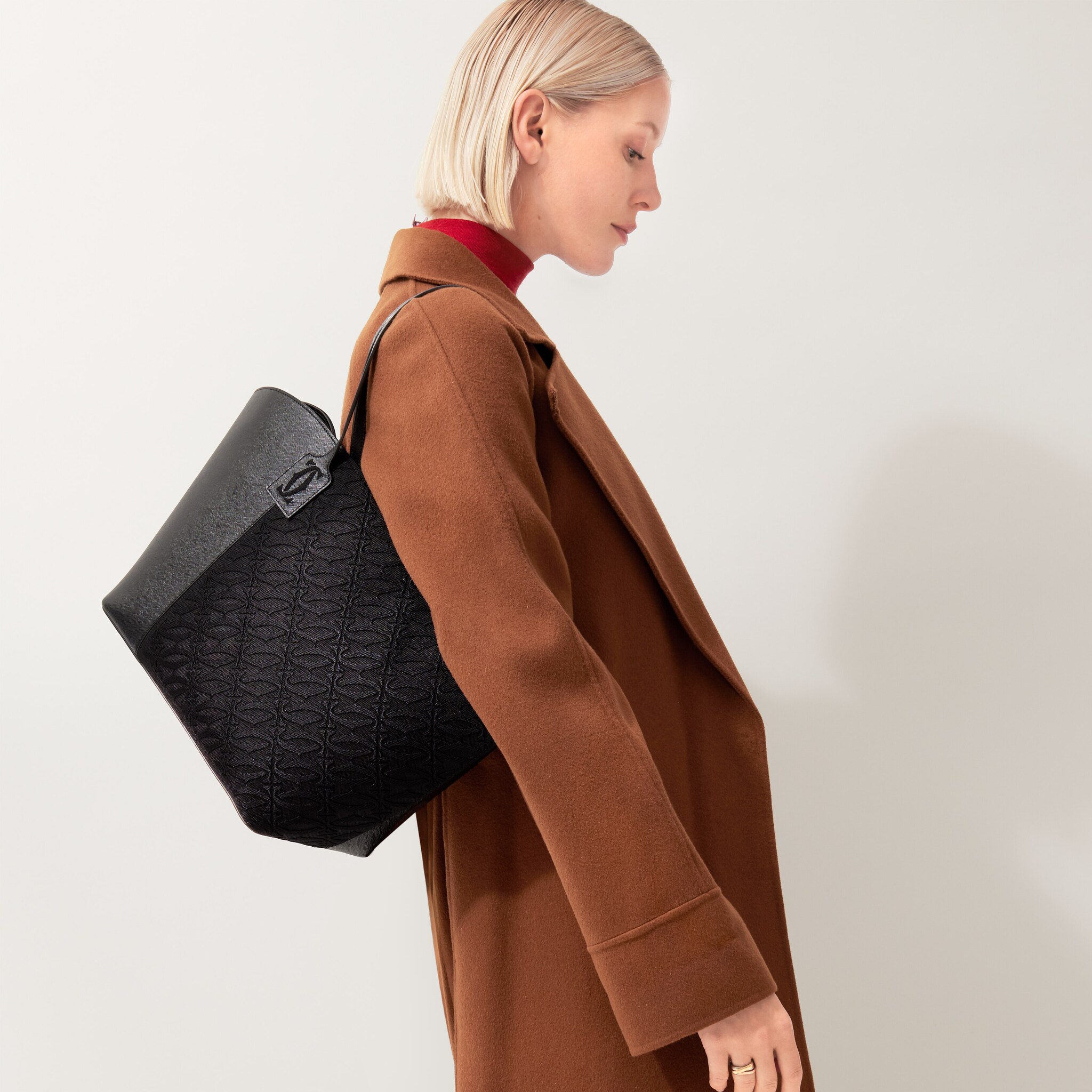 Tote bag, C de Cartier