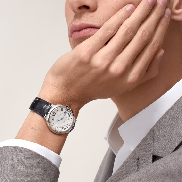 Ballon Bleu de Cartier Watch 36mm Mechanical Movement with Automatic Winding Steel