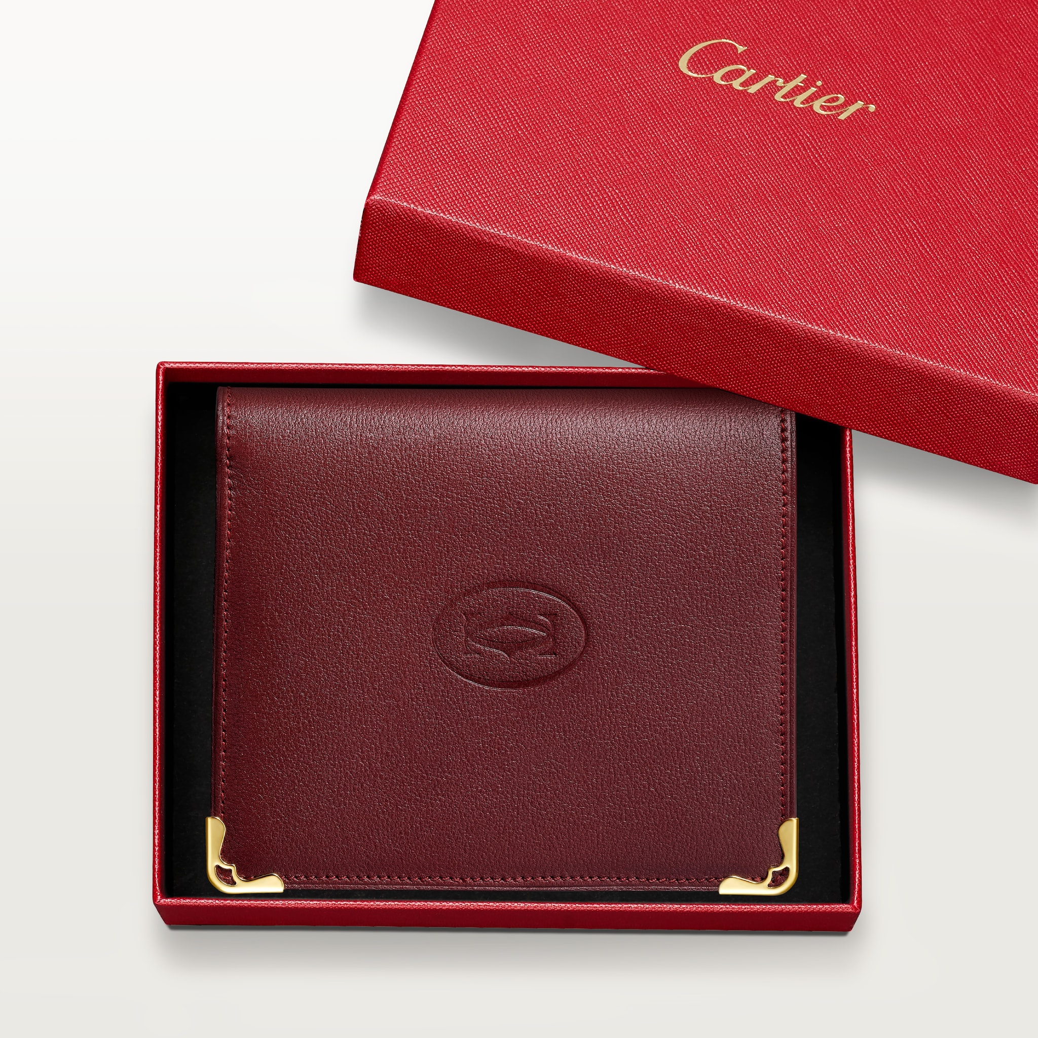 CRL3001364 - Multiple Wallet, Must de Cartier - Burgundy calfskin