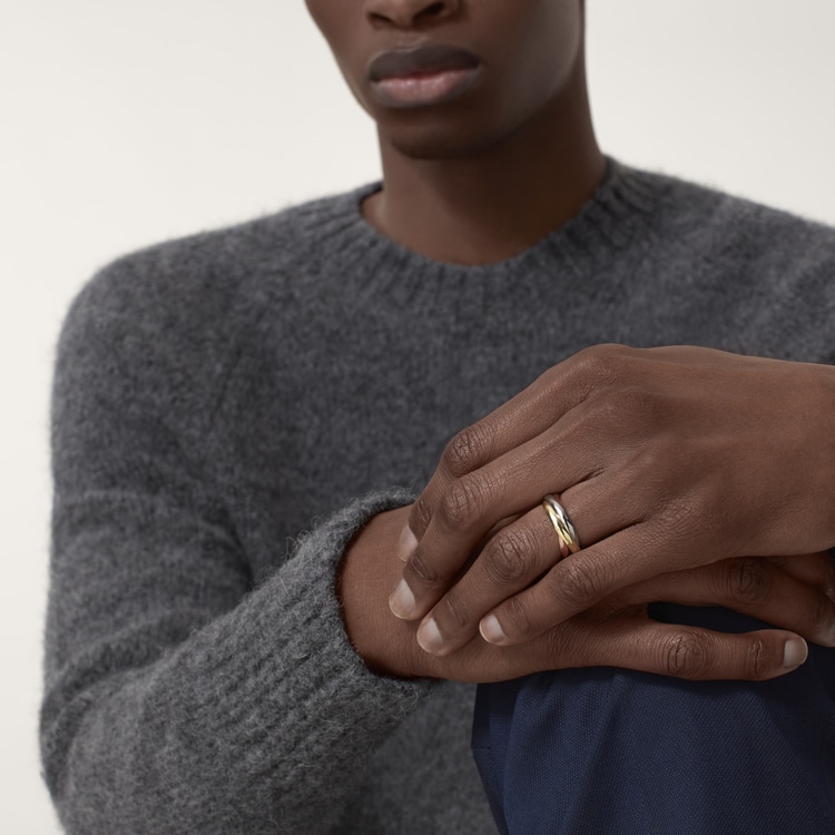 Cartier trinity ring mens best sale