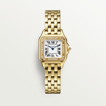 Gold womens discount cartier watch