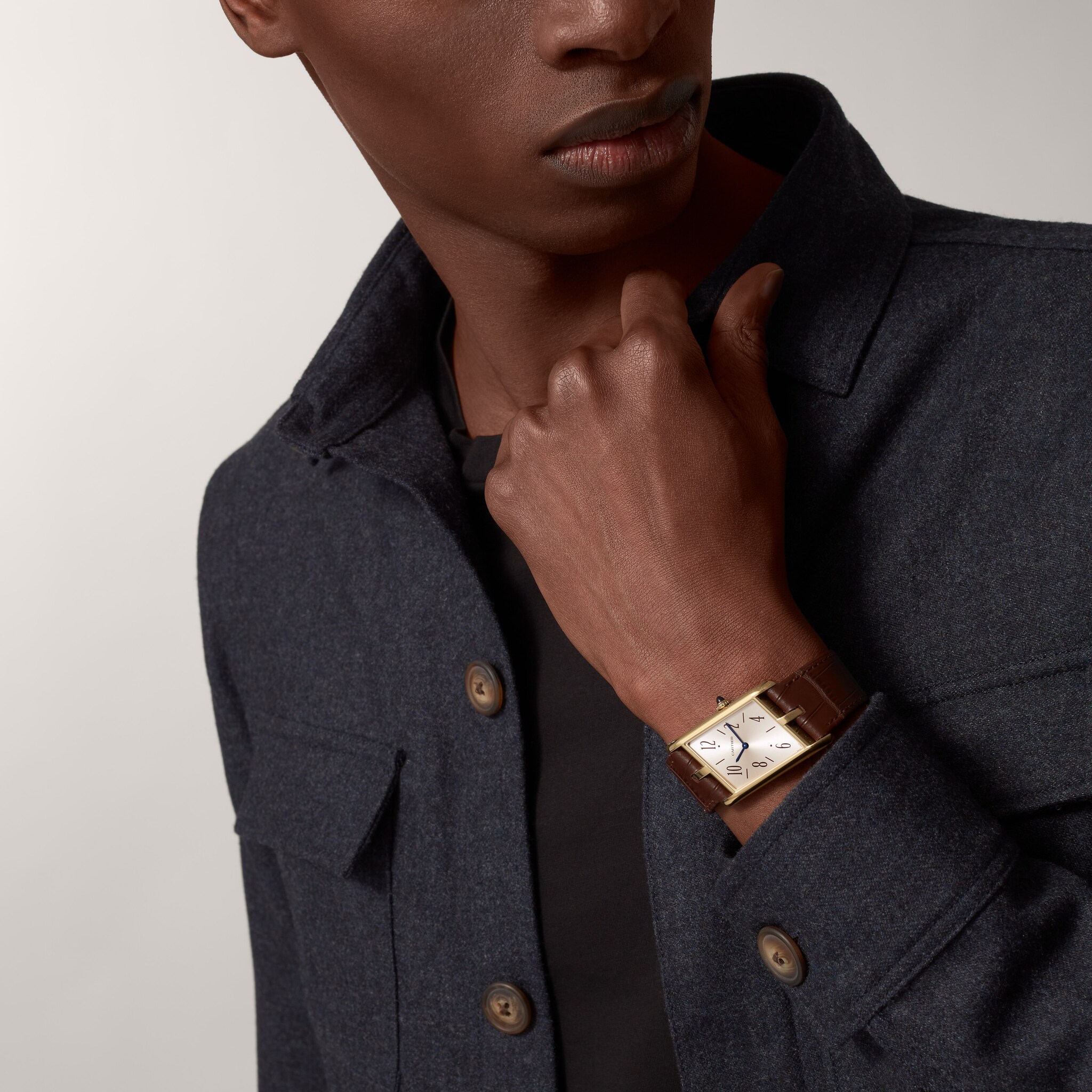 Tank Asym&eacute;trique watch