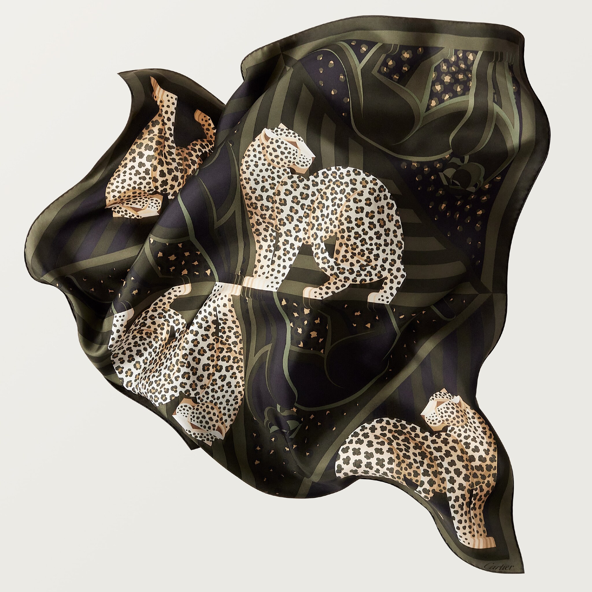 90 scarf, Panth&egrave;re Illusion