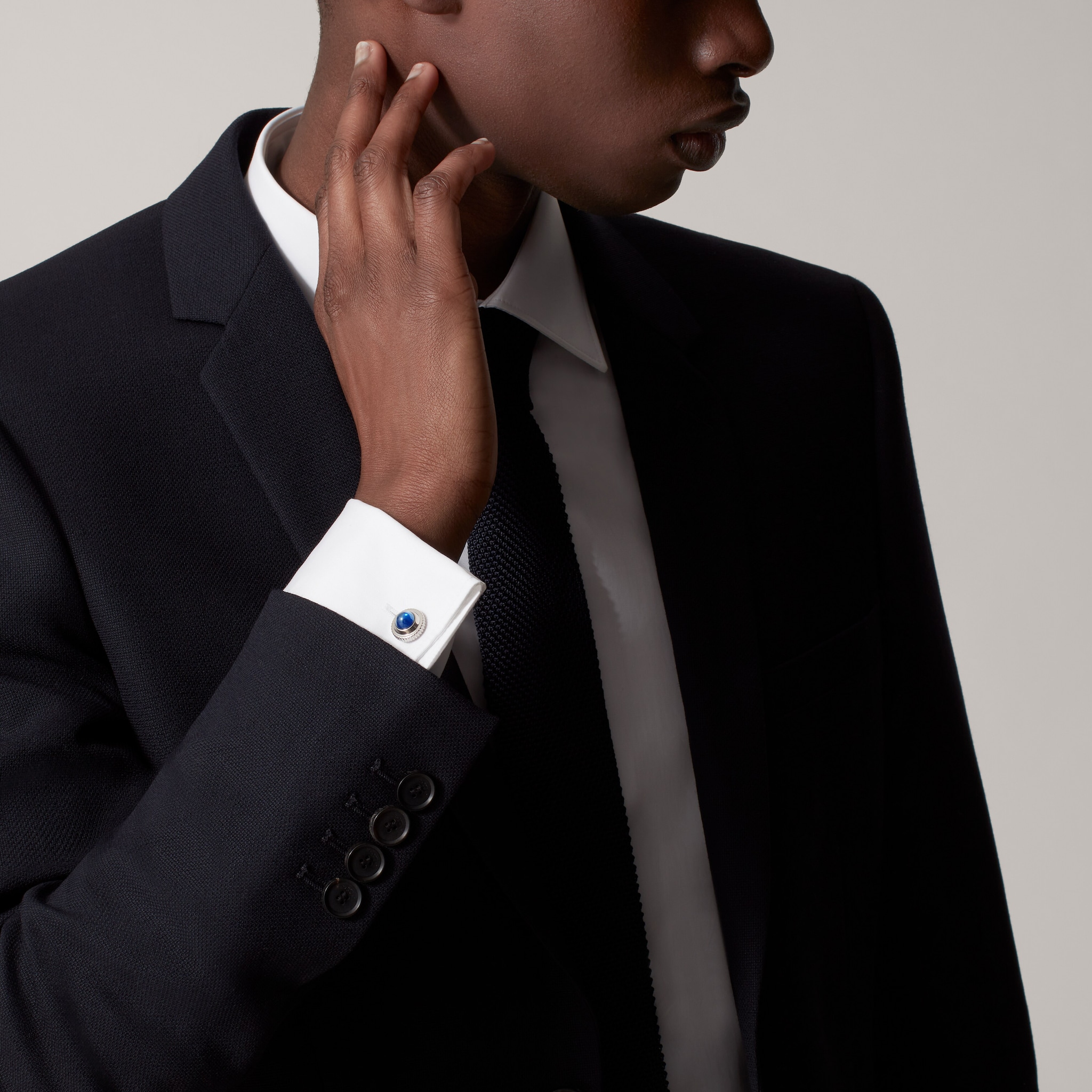 CROG000326 - Pasha de Cartier cufflinks - Sterling silver