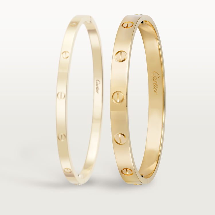 Cartier screw bracelet top gold
