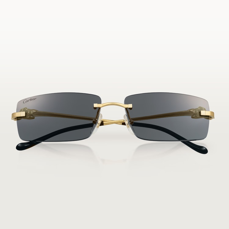 Cartier panthere rimless sunglasses sales