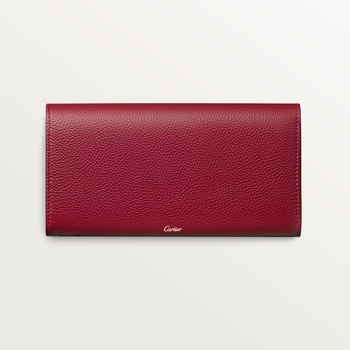 International wallet with flap, Panthère Graphique de Cartier International wallet with flap, Panthère Graphique de Cartier