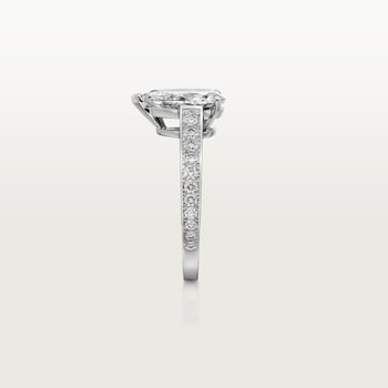Cartier princess best sale cut engagement ring