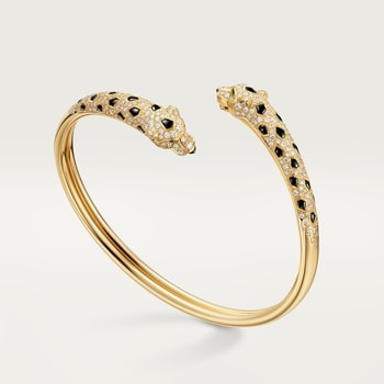 Panthère de Cartier bracelet, small model, half-paved Panthère de Cartier bracelet, small model, half-paved