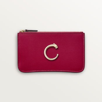 Zippered card holder, Panthère C de Cartier Zippered card holder, Panthère C de Cartier