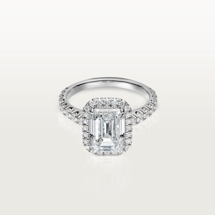 CRN4751800 Cartier Destinee solitaire Platinum diamonds Cartier