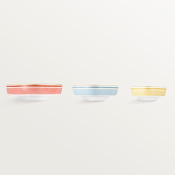 Set of three Cartier Characters bowls Set of three Cartier Characters bowls