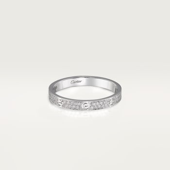 CRB4218000 LOVE ring SM Yellow gold diamonds Cartier