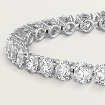 Lignes Essentielles bracelet, brilliant-cut diamonds Lignes Essentielles bracelet, brilliant-cut diamonds