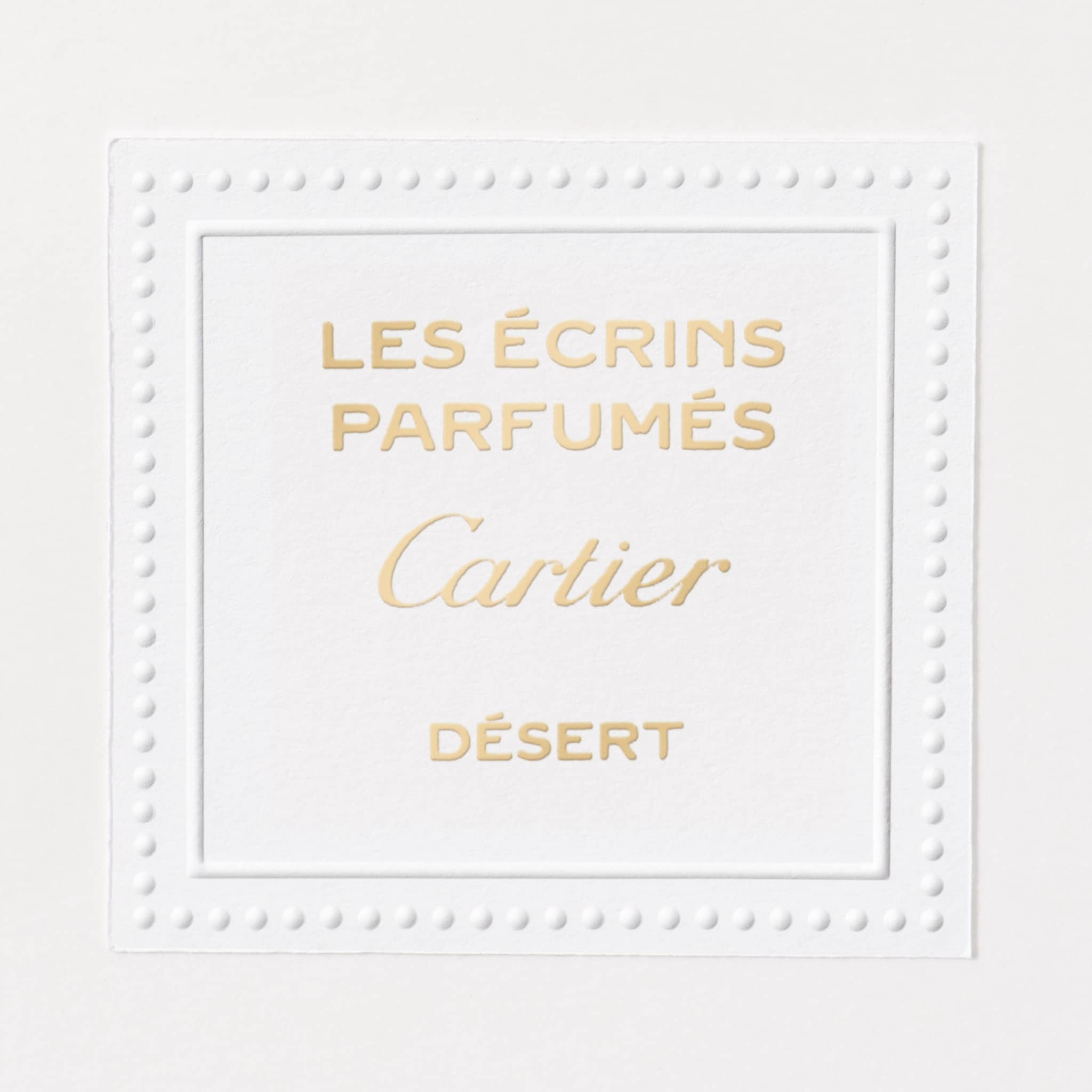 Les &Eacute;crins Parfum&eacute;s Cartier D&eacute;sert