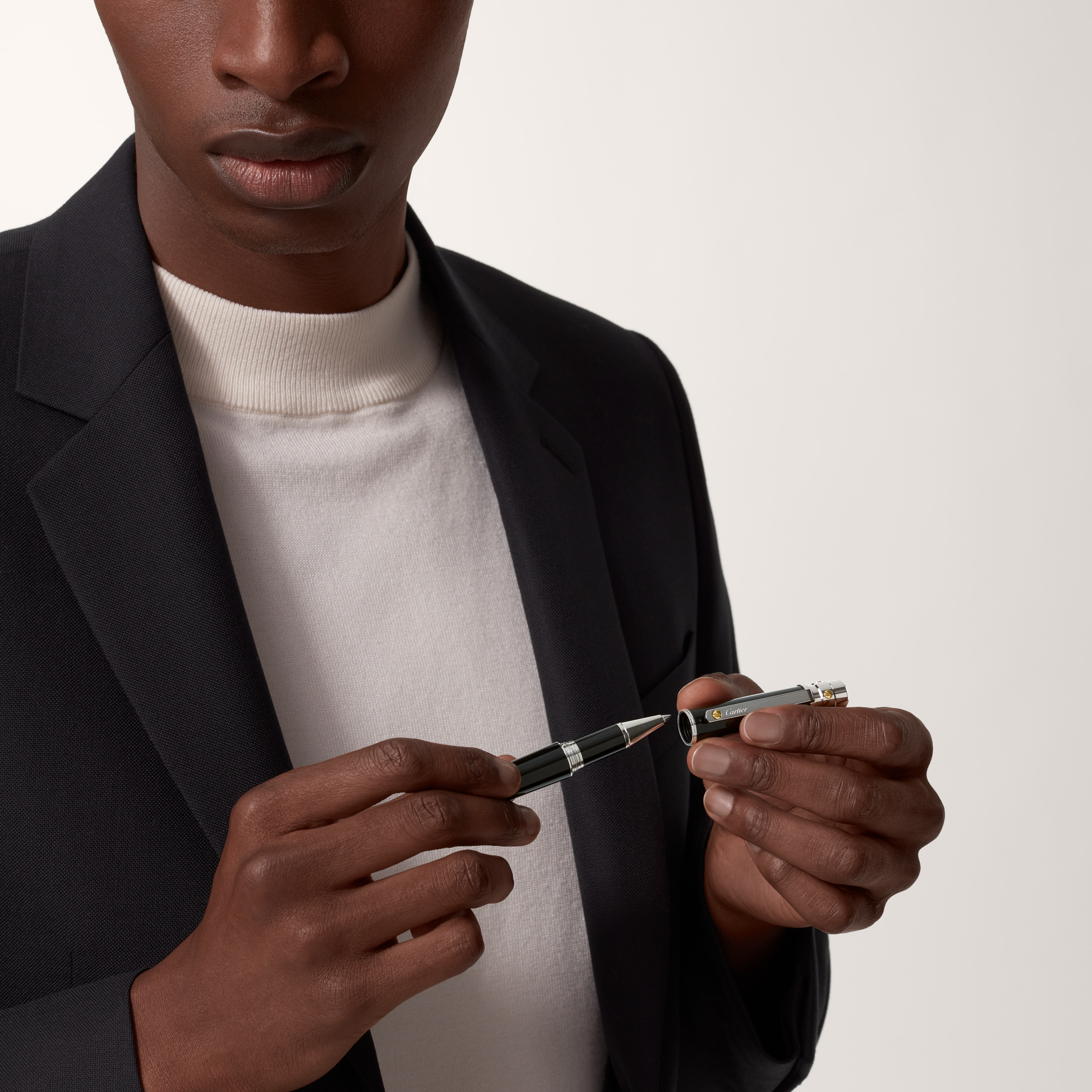 Stylo roller Santos de Cartier