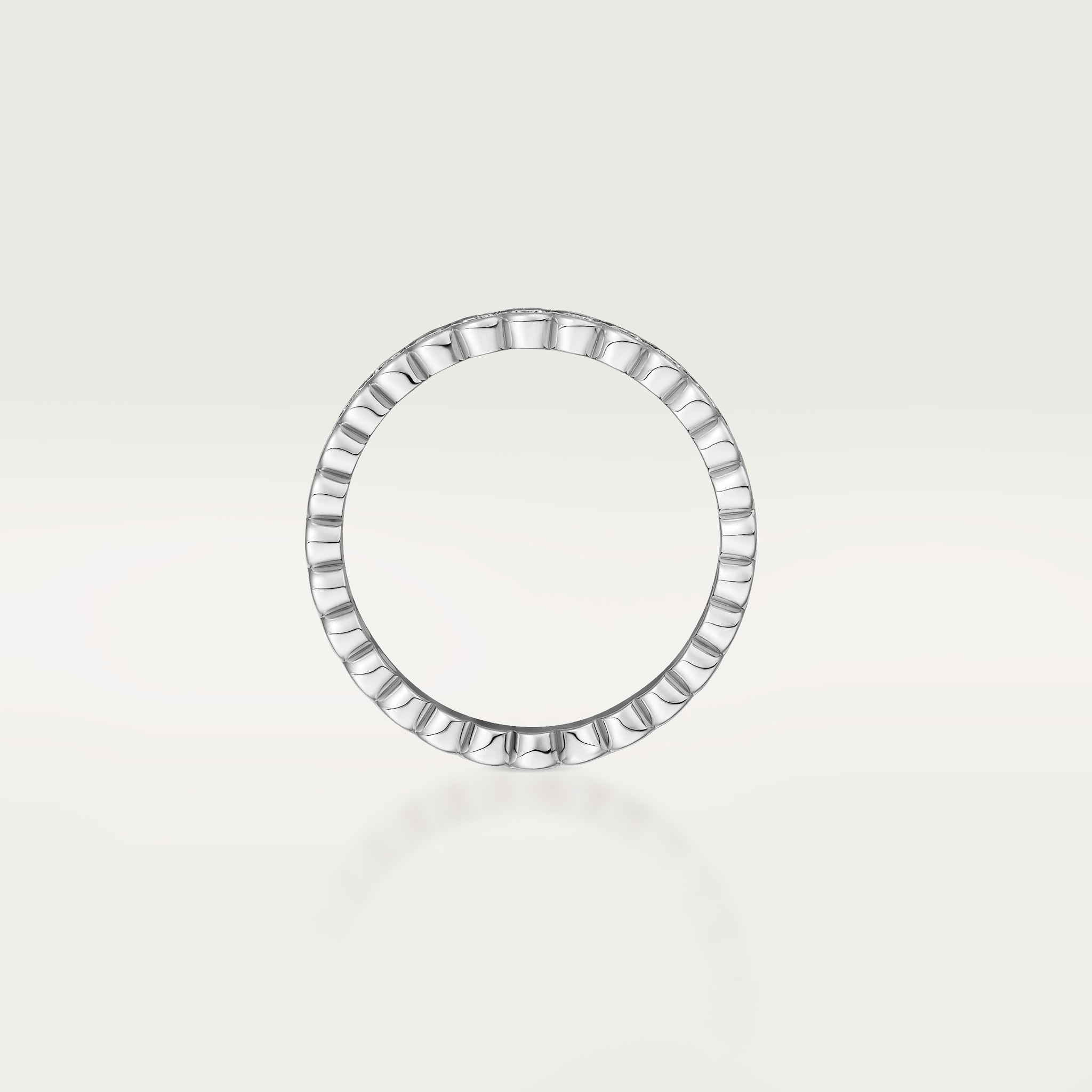 Broderie de Cartier wedding band, diamonds
