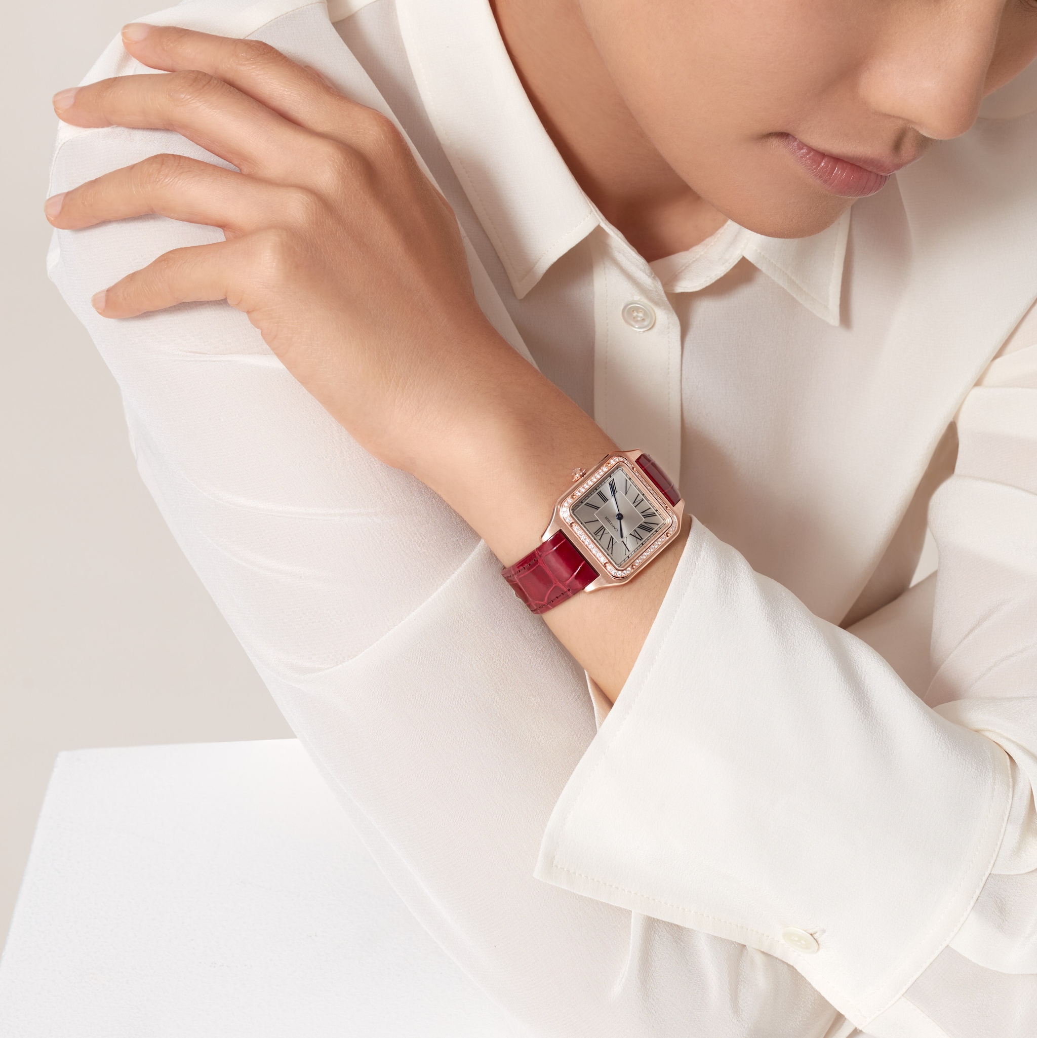 ساعة من مجموعة "سانتوس دومو"