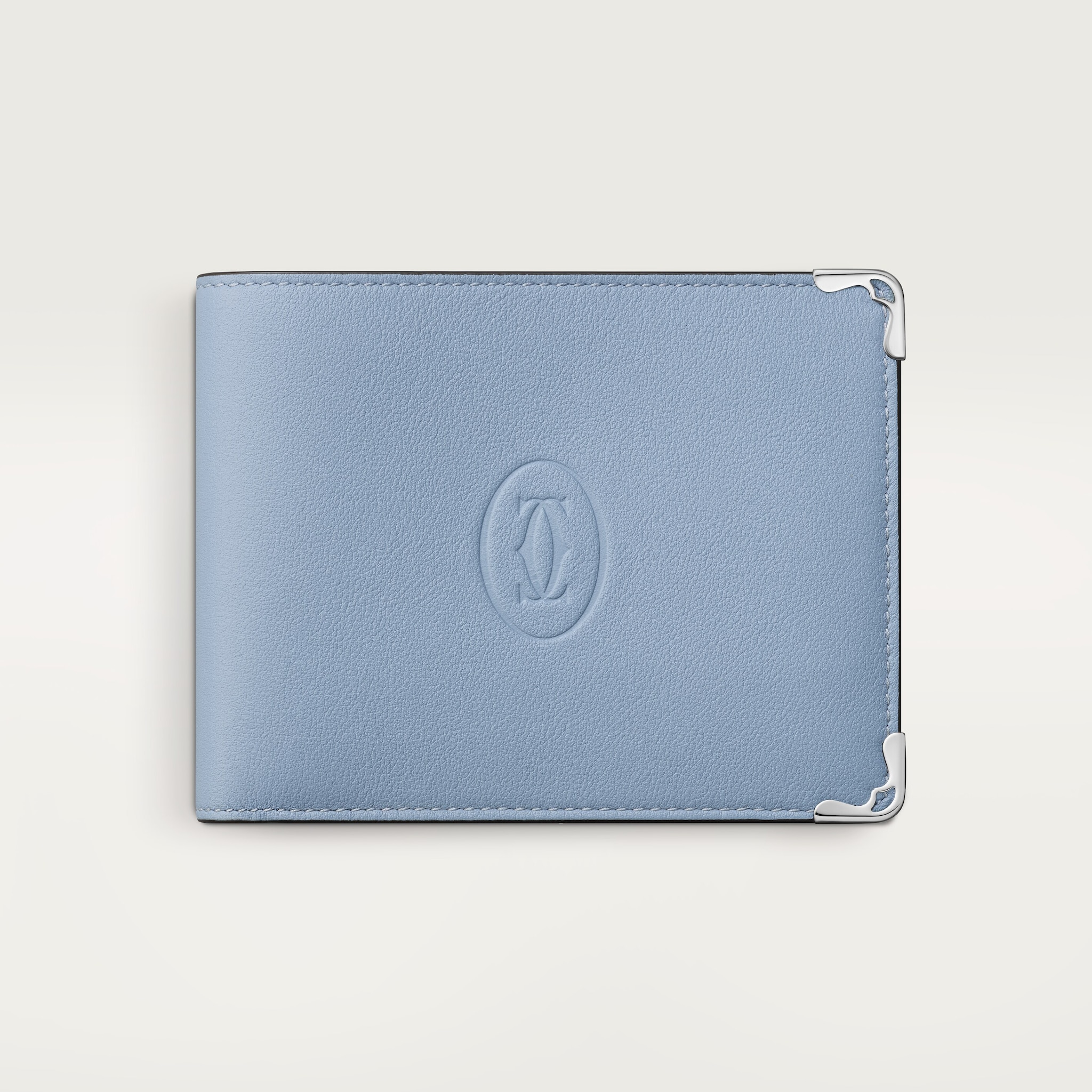 Santos de Cartier袖扣、筆和皮夾套裝