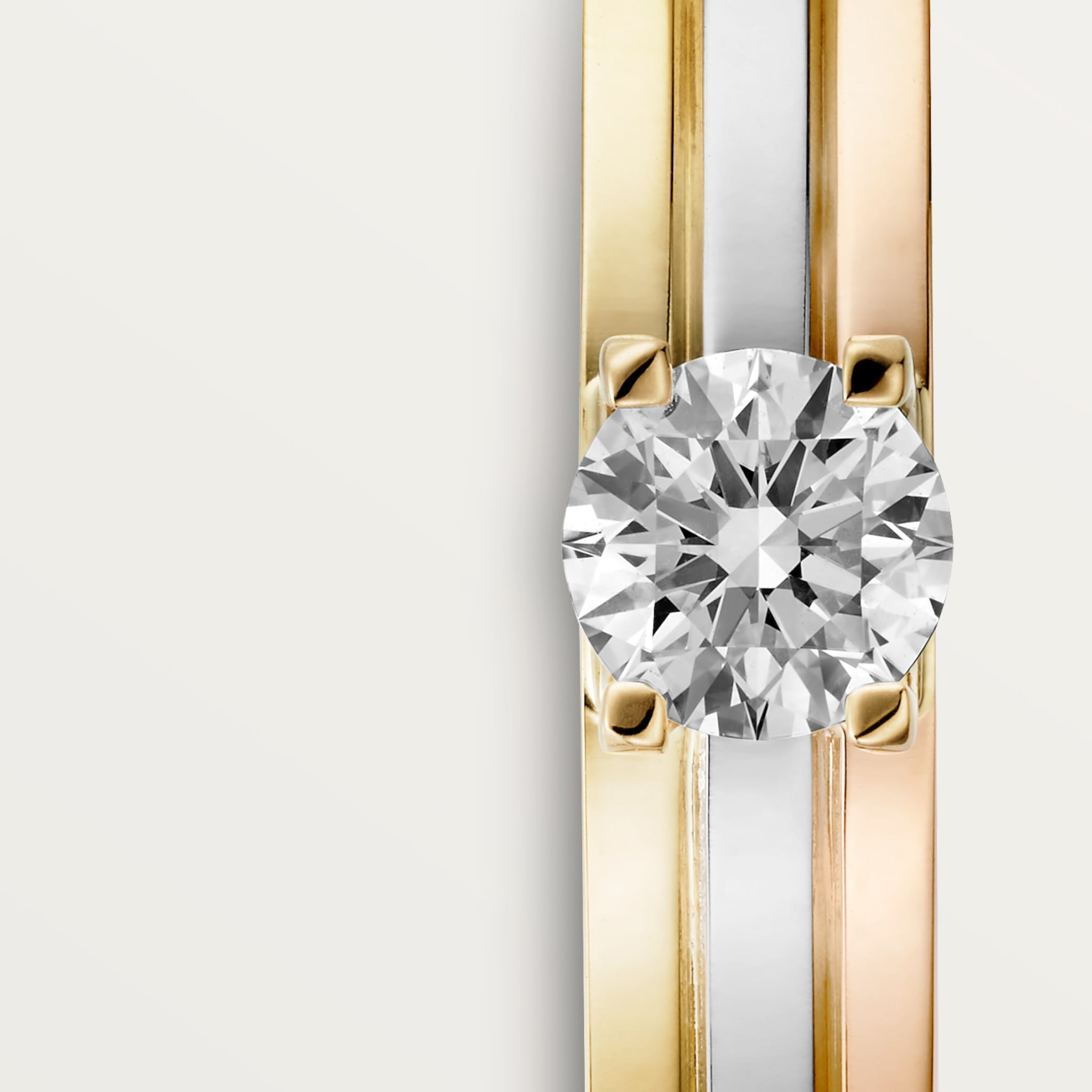 Vendome Louis Cartier solitaire, brilliant-cut diamond, image 5