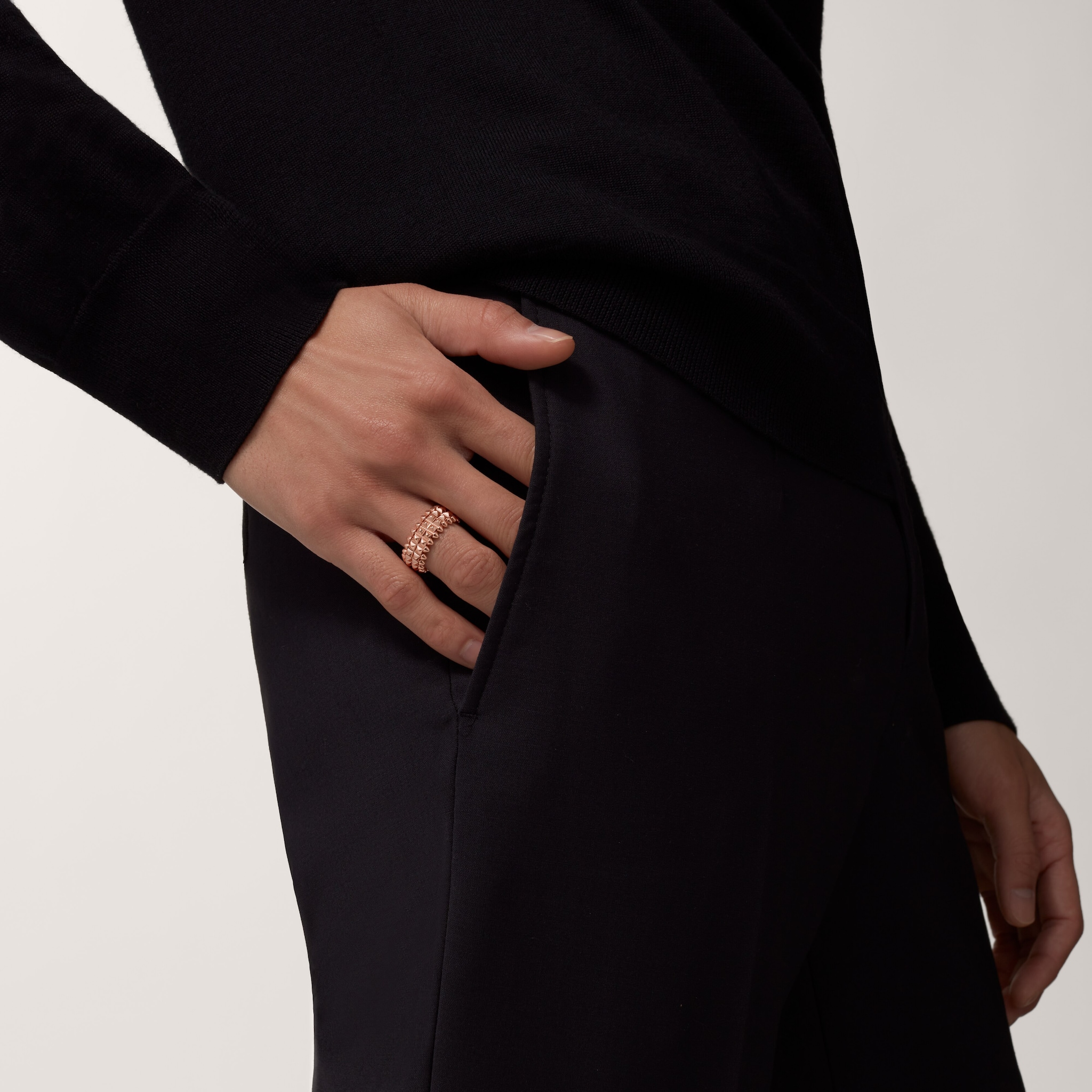 Clash de Cartier ring, double row, image 9