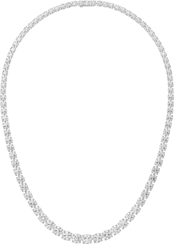 Lignes Essentielles necklace, brilliant-cut diamonds Lignes Essentielles necklace, brilliant-cut diamonds