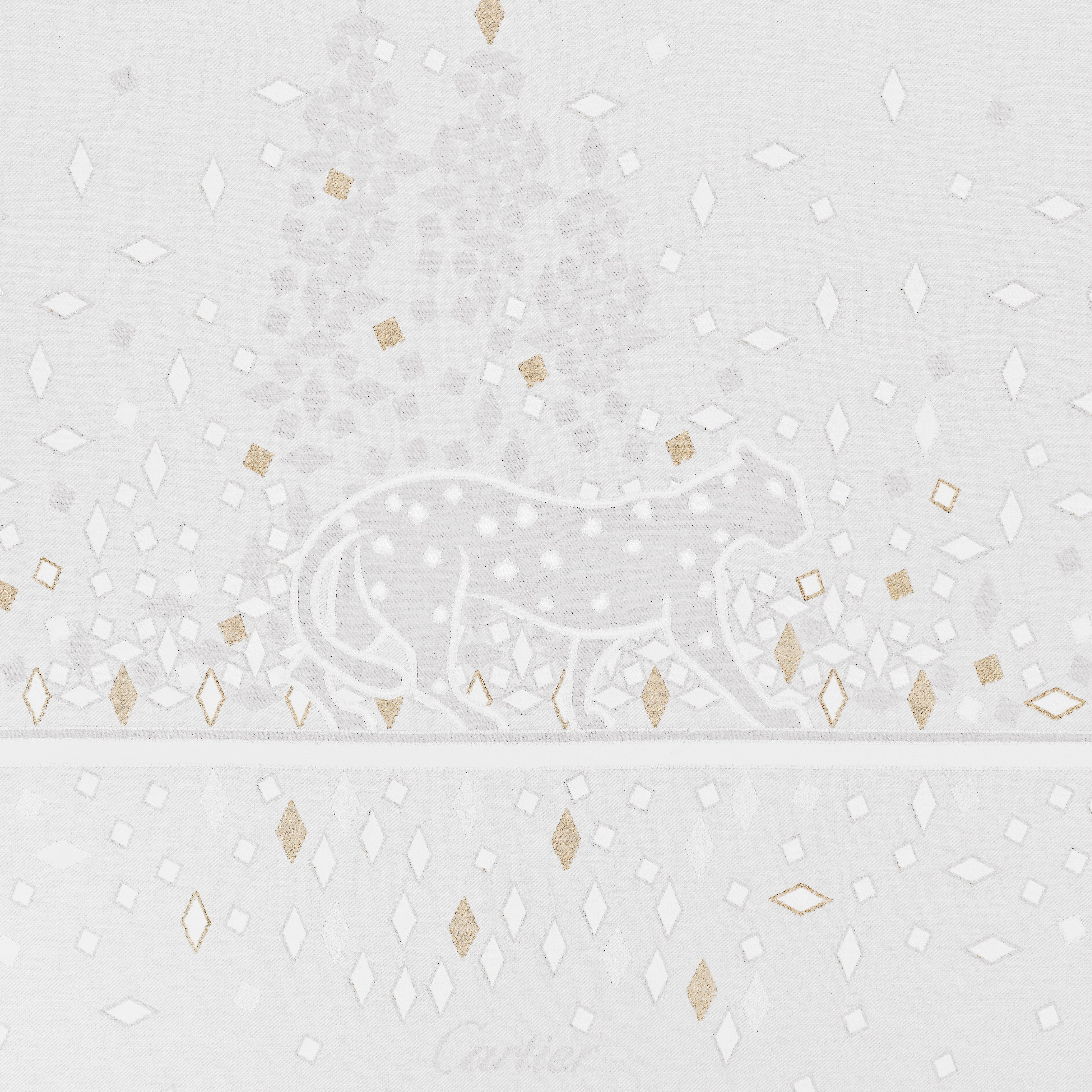 Panthère de Cartier blanket