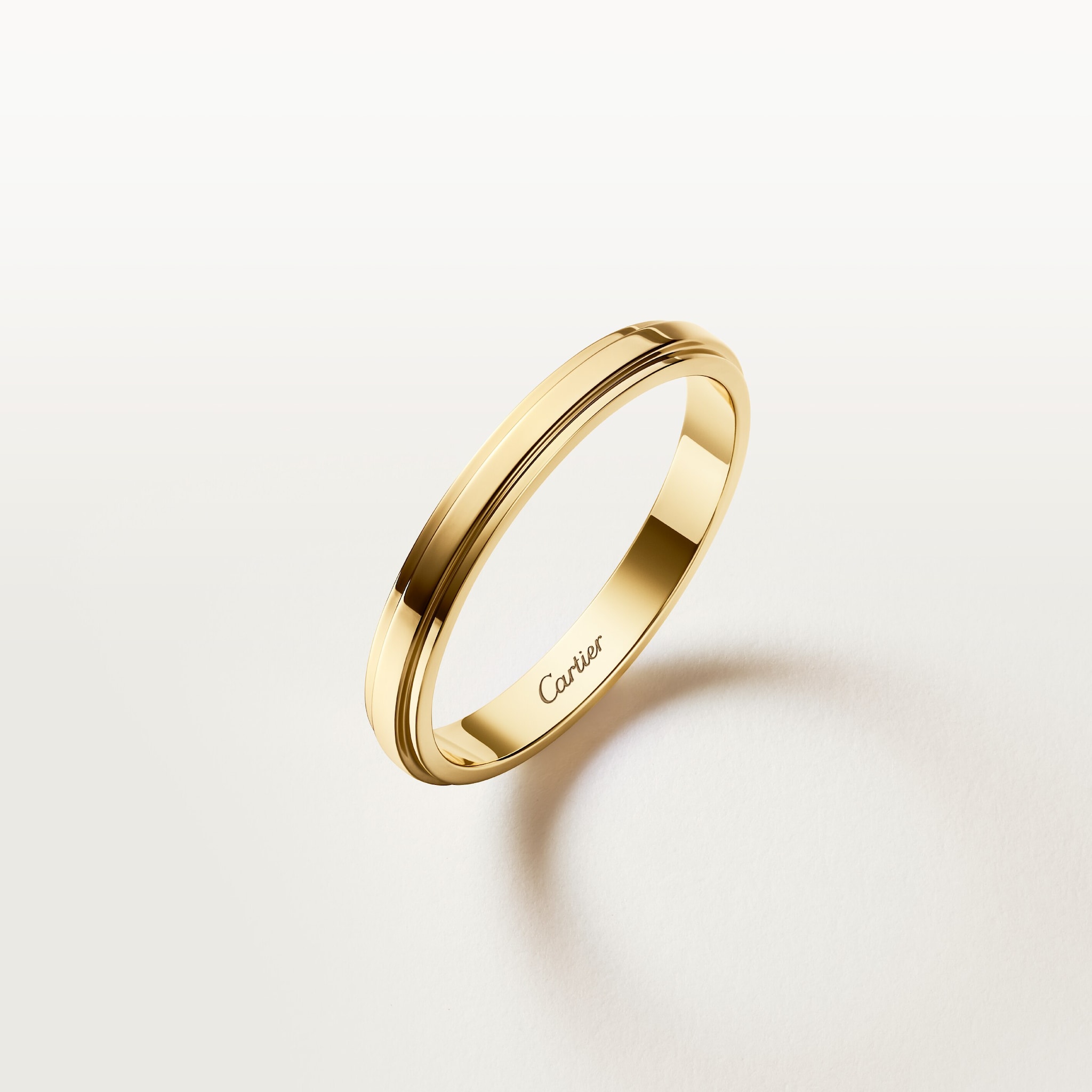 Cartier d'Amour wedding ring, 2.5 mm width