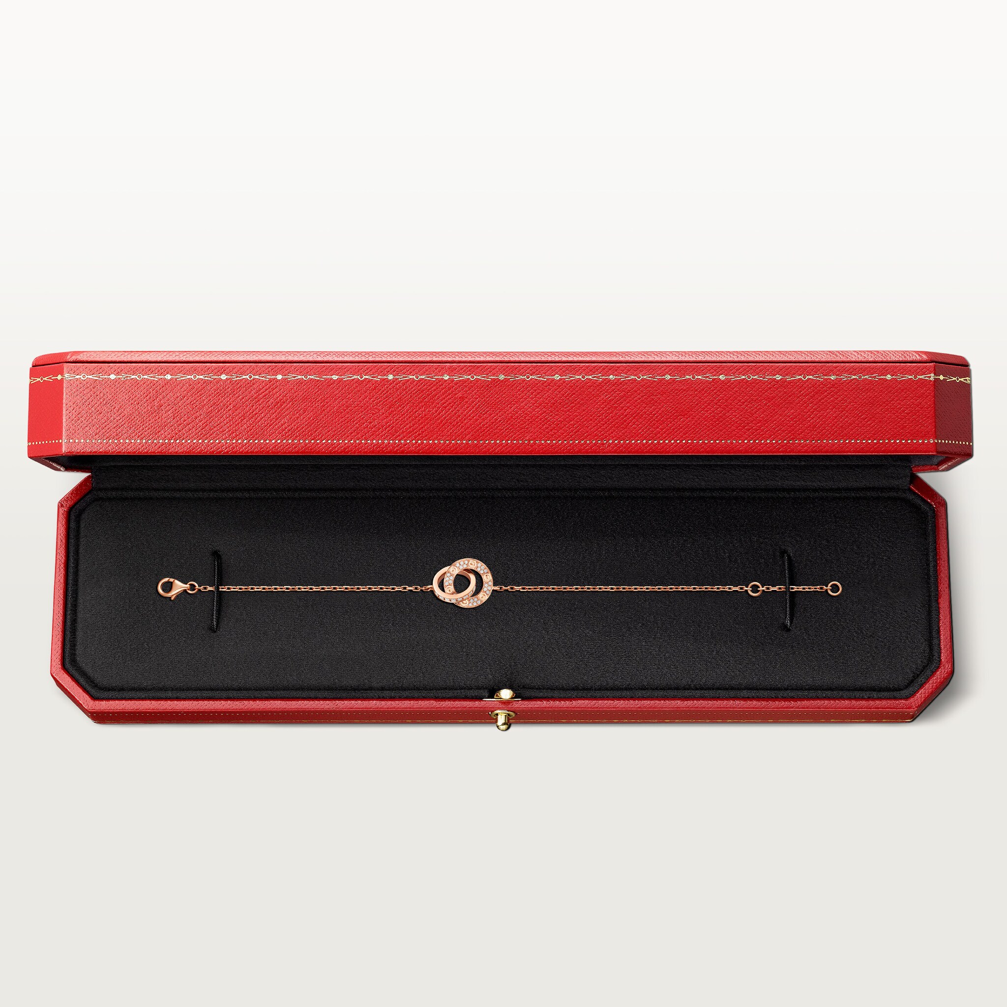 #LOVE# bilezik, zincirli, pave, resim 7