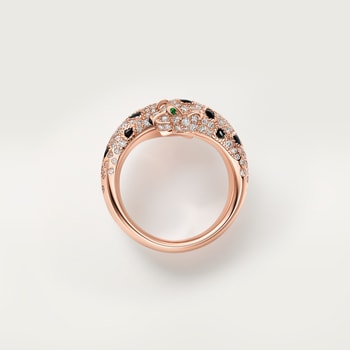 Panthère de Cartier ring, semi-paved Panthère de Cartier ring, semi-paved
