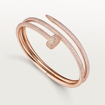 CRN6708417 Juste un Clou bracelet Pink gold diamonds Cartier
