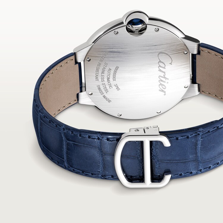 Ballon bleu de cartier leather strap clearance