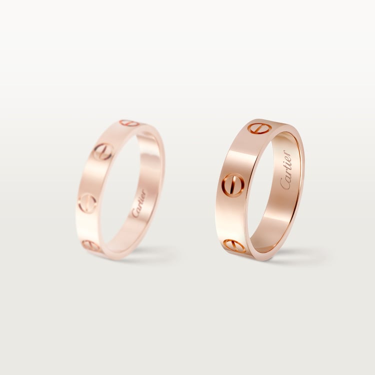 Cartier rose ring deals