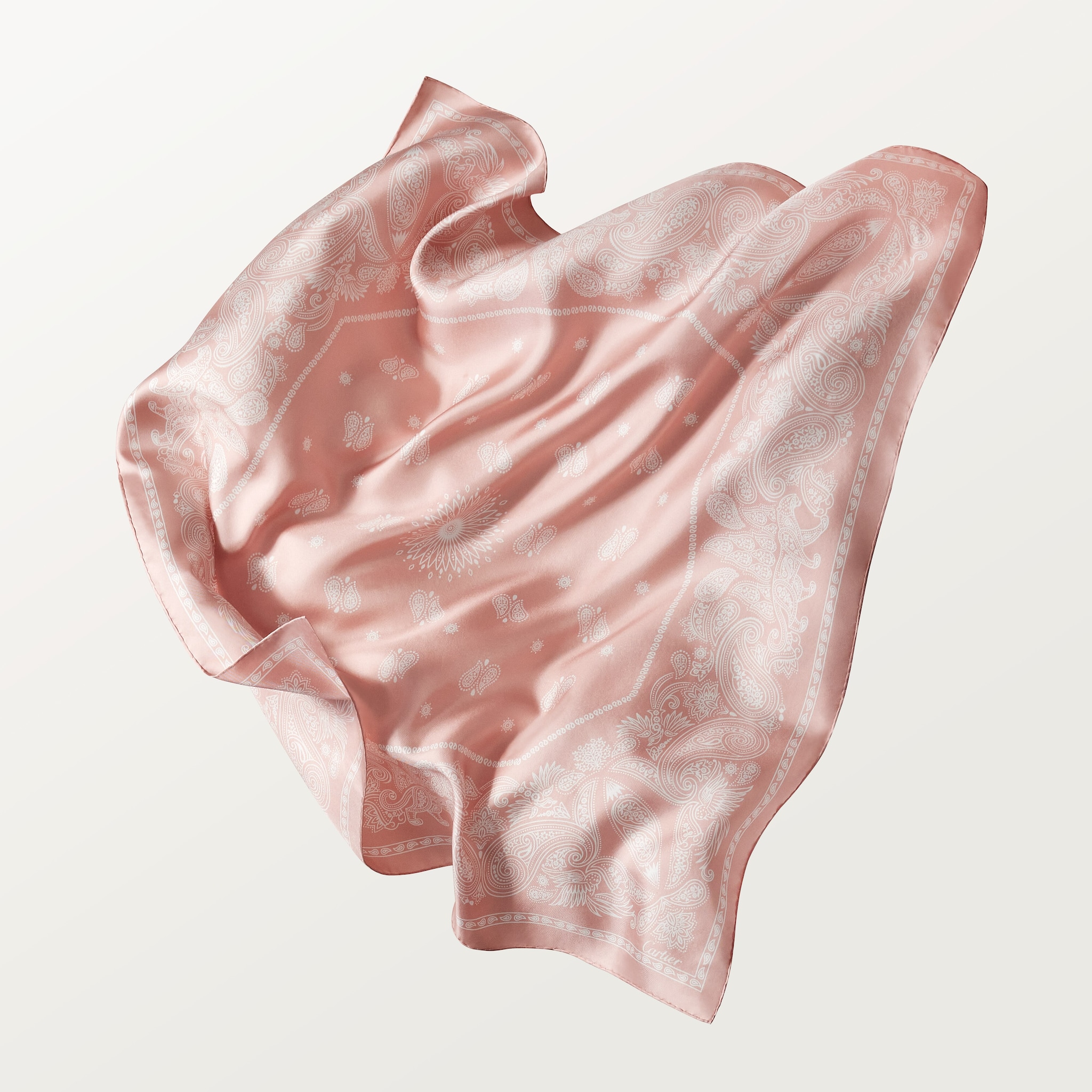 Double C Paisley 90 scarf, image 6