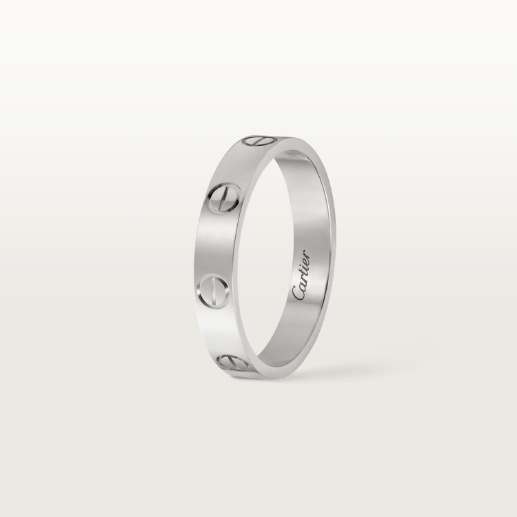 CRB4085100 LOVE wedding band White gold Cartier