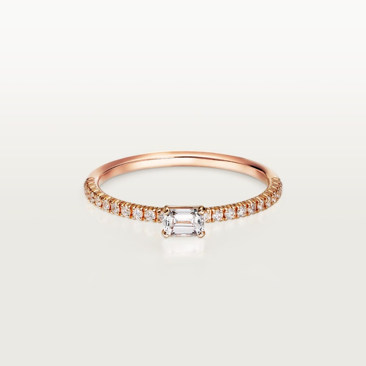Proposal sales ring cartier
