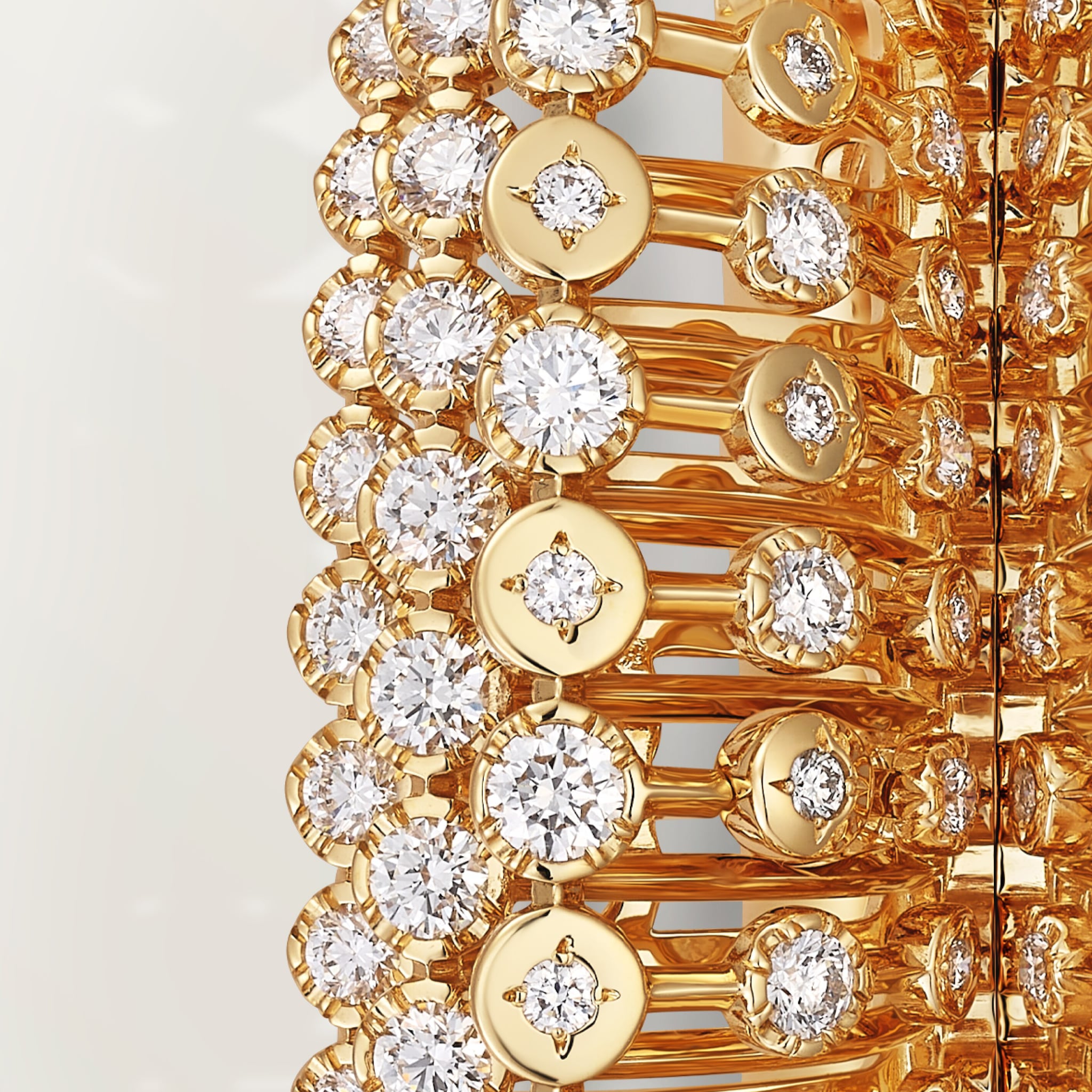 Cartier Libre Polymorph bracelet, transformable, diamonds