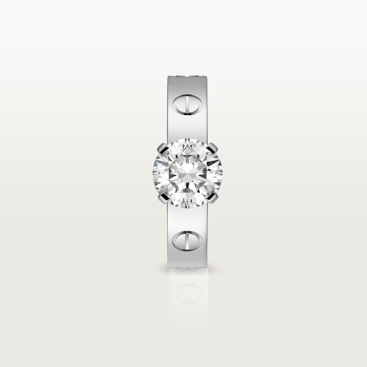 Cartier love solitaire shop ring