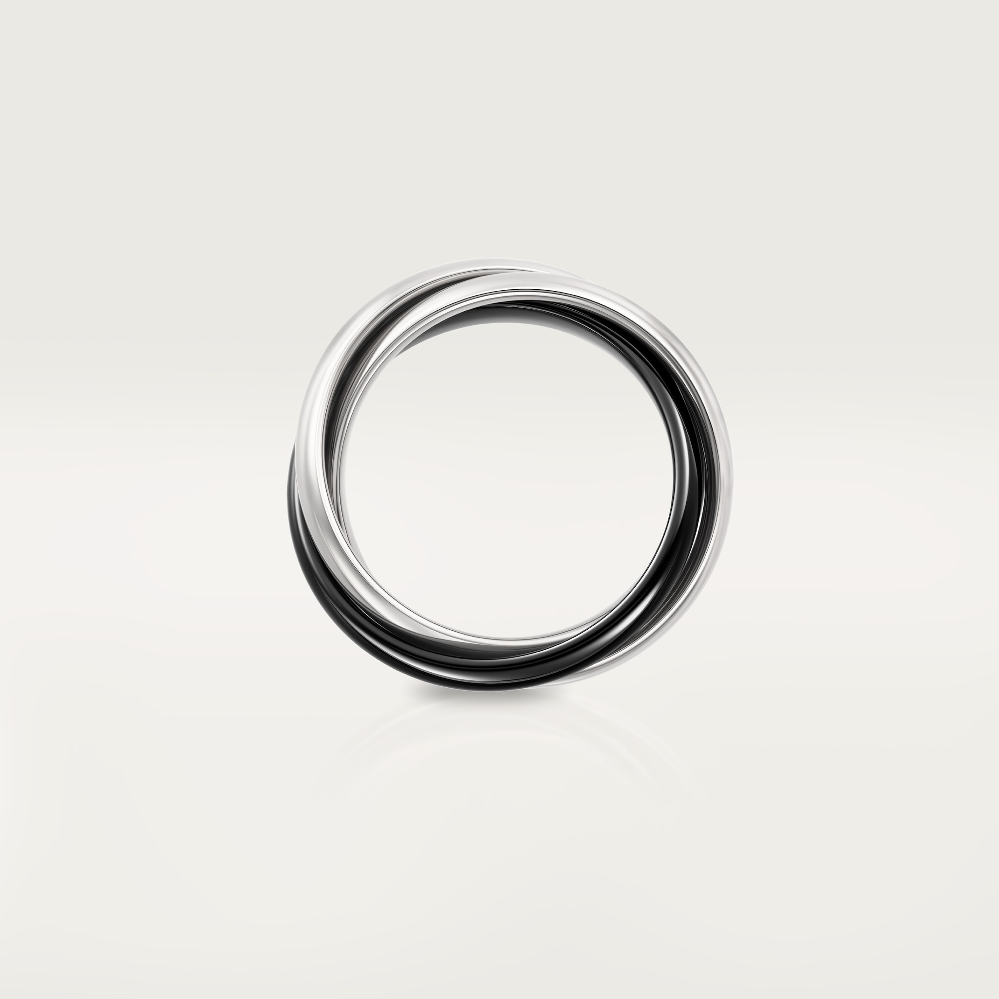 Trinity ring, ceramic, classic model