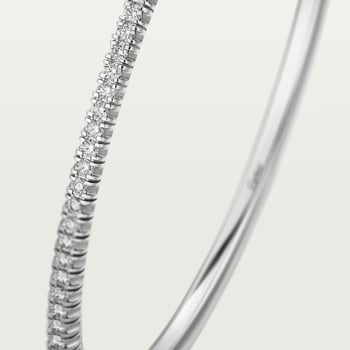 Etincelle de Cartier bracelet, half-paved Etincelle de Cartier bracelet, half-paved