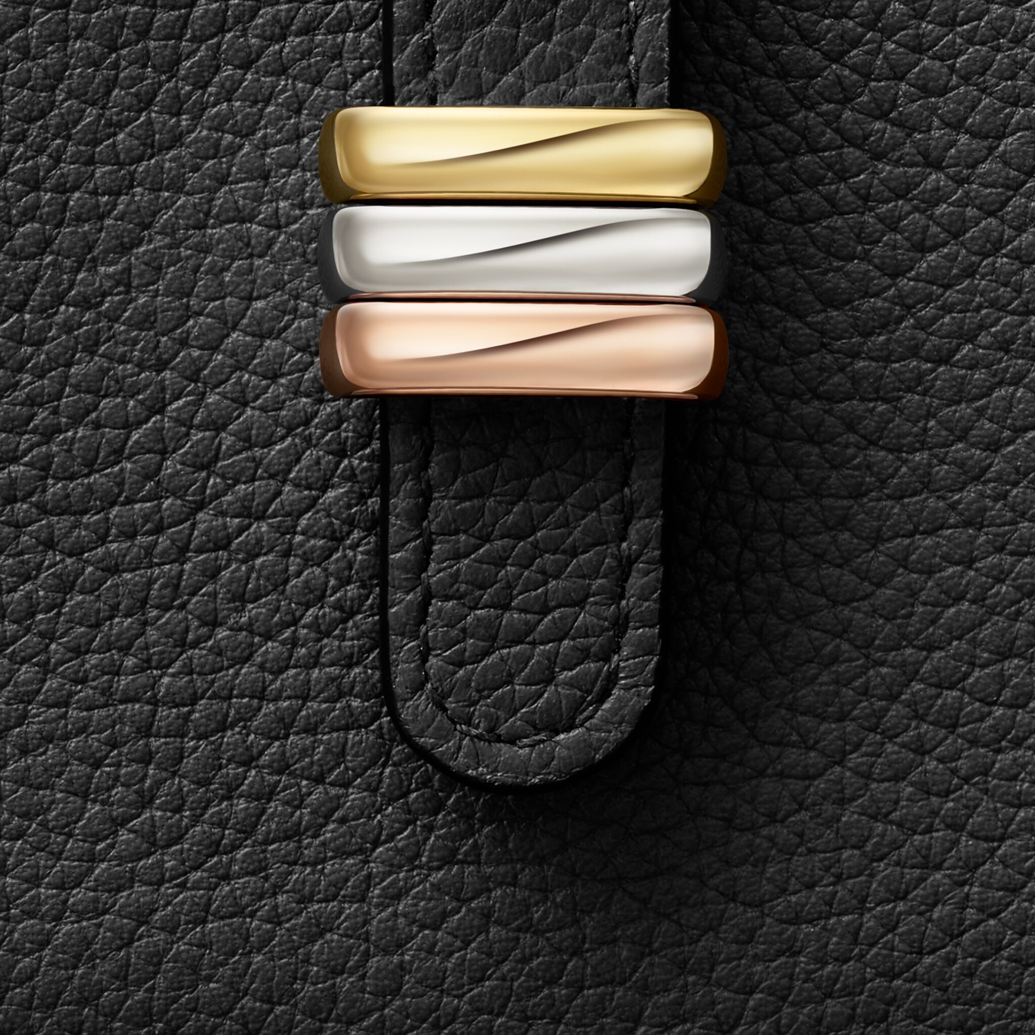 Accordion card holder, Trinity