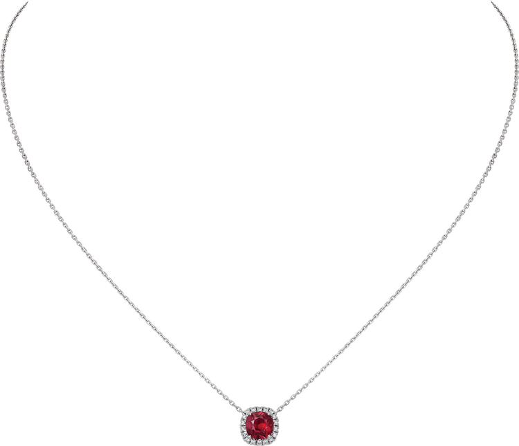 Diamond and ruby necklace best sale tiffany