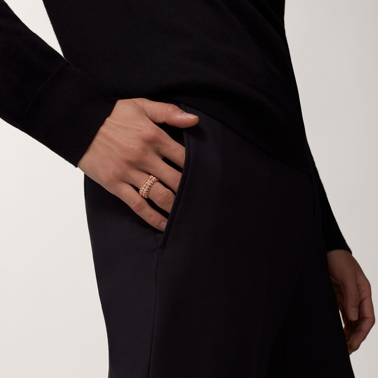 Clash de Cartier ring, double row