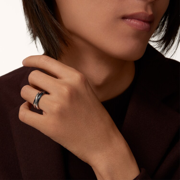 Trinity ring, ceramic, classic model Trinity ring, ceramic, classic model