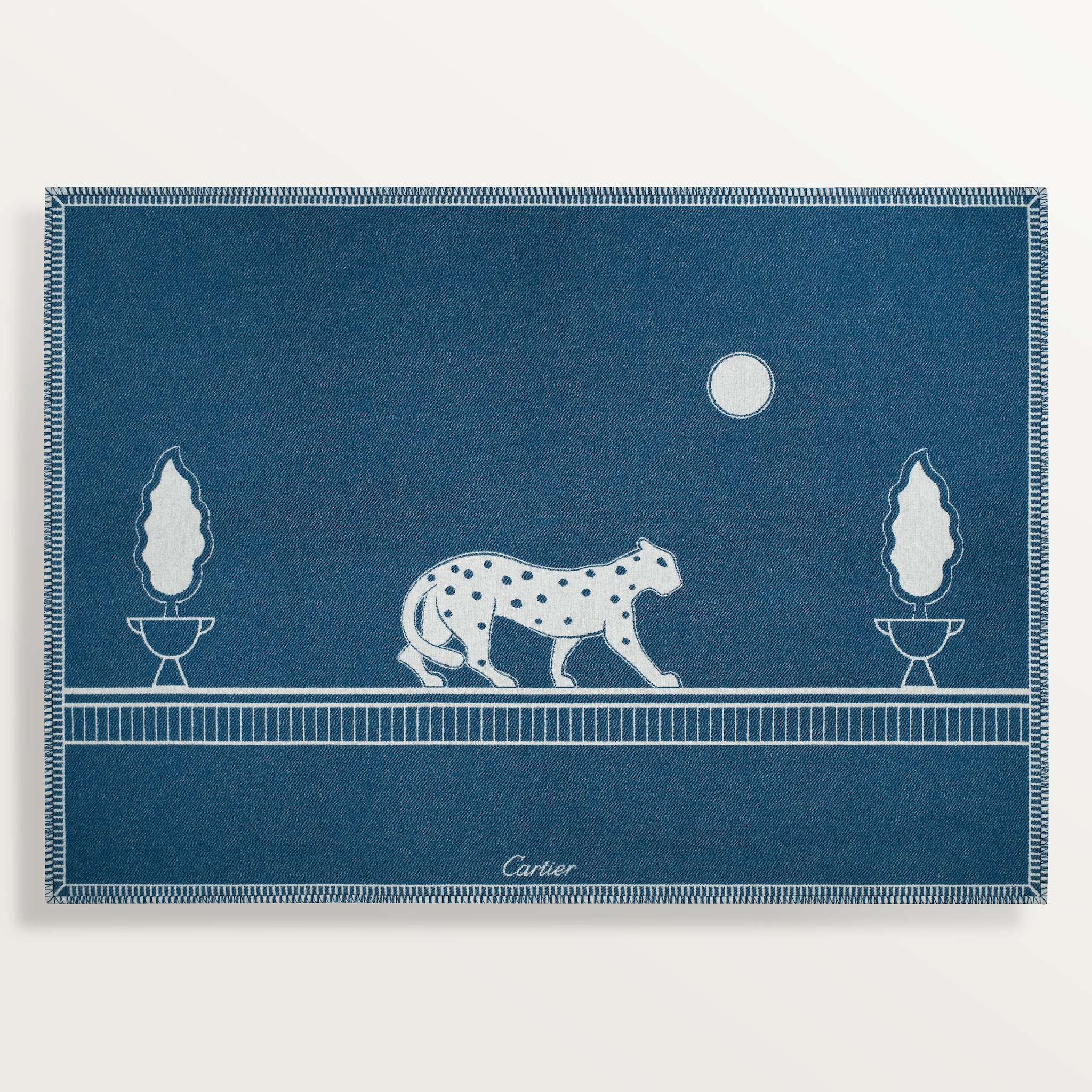 Panth&egrave;re de Cartier blanket