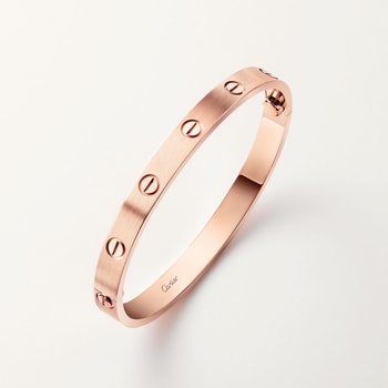 Bracelet #LOVE#, modèle classique, finition brossée