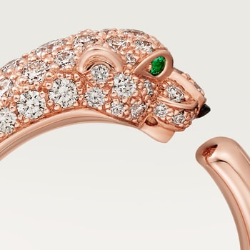 Cartier panther sales ring rose gold